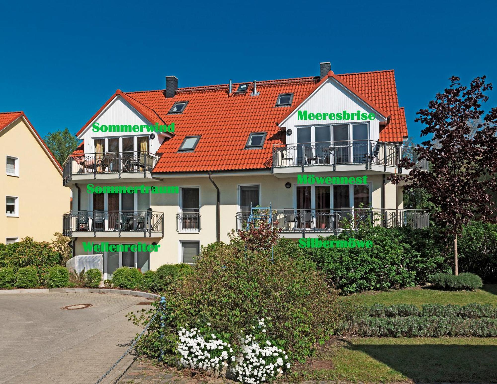 Landhaus Residenz Ostsee Meeresbrise インゼル・ペール エクステリア 写真